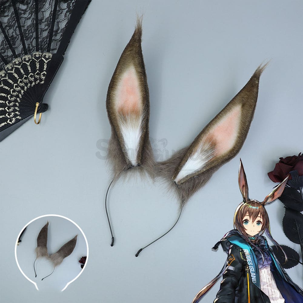 【In Stock】Game Arknights Cosplay Amiya & Savage’s Ears Props Prop