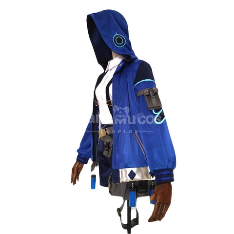 【In Stock】Game Arknights Cosplay Blue Poison Cosplay Costume Cosplay Costumes