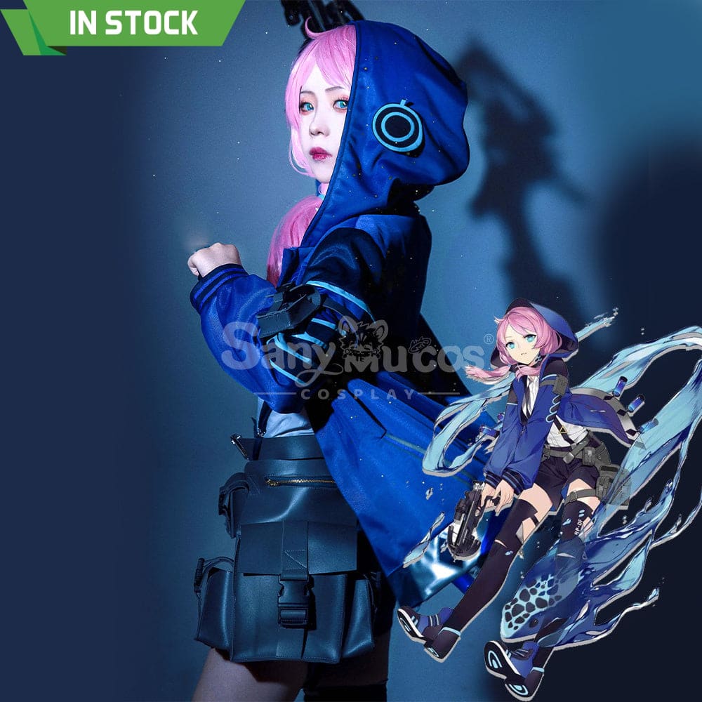 【In Stock】Game Arknights Cosplay Blue Poison Cosplay Costume Cosplay Costumes