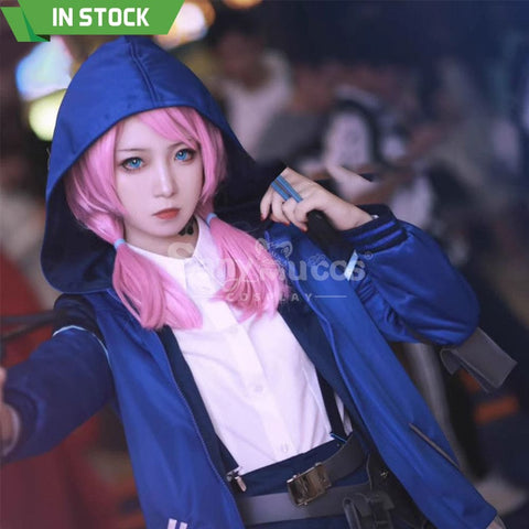 【In Stock】Game Arknights Cosplay Blue Poison Cosplay Costume Cosplay Costumes