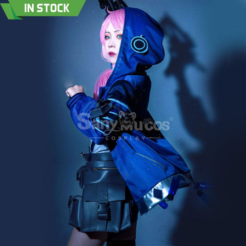 【In Stock】Game Arknights Cosplay Blue Poison Cosplay Costume Cosplay Costumes