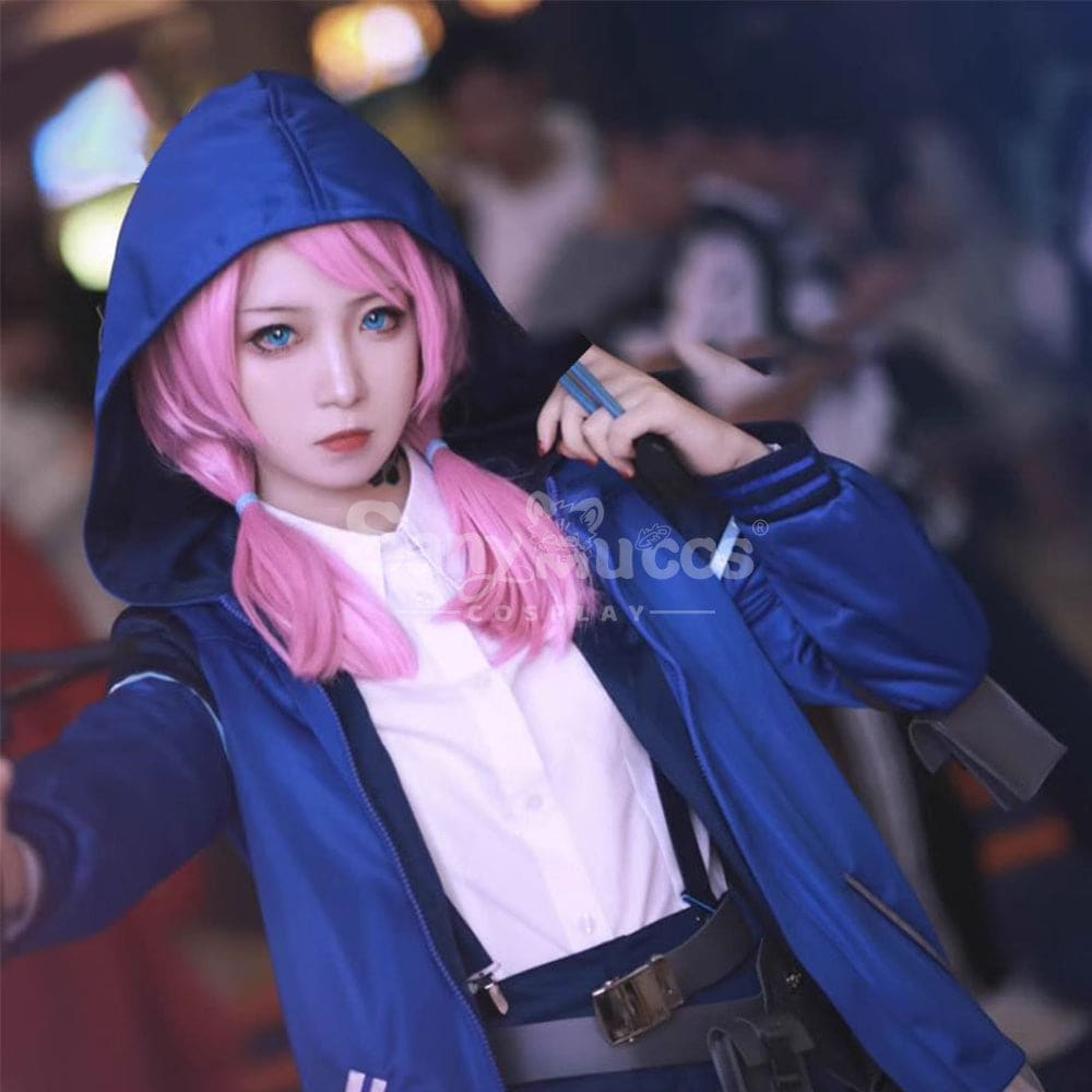 【In Stock】Game Arknights Cosplay Blue Poison Cosplay Costume Cosplay Costumes