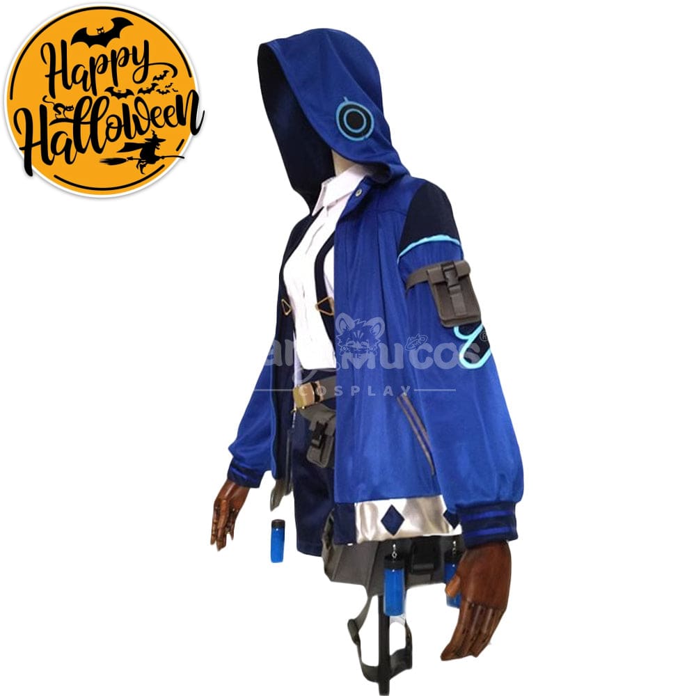 【In Stock】Game Arknights Cosplay Blue Poison Cosplay Costume Cosplay Costumes