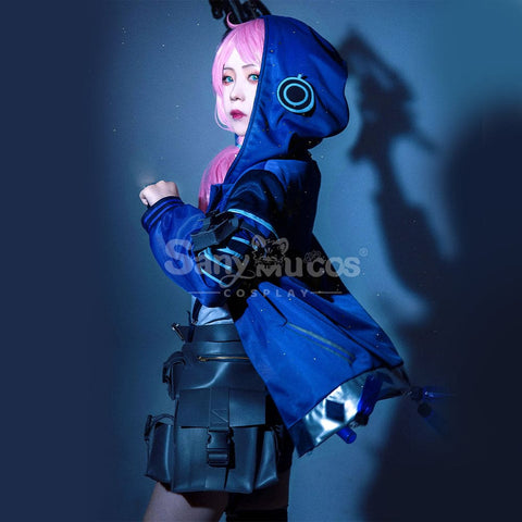 【In Stock】Game Arknights Cosplay Blue Poison Cosplay Costume Cosplay Costumes