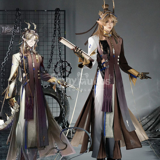 【Pre-Sale】Game Arknights Cosplay Ji Cosplay Costume Premium Edition Cosplay Costumes 1000