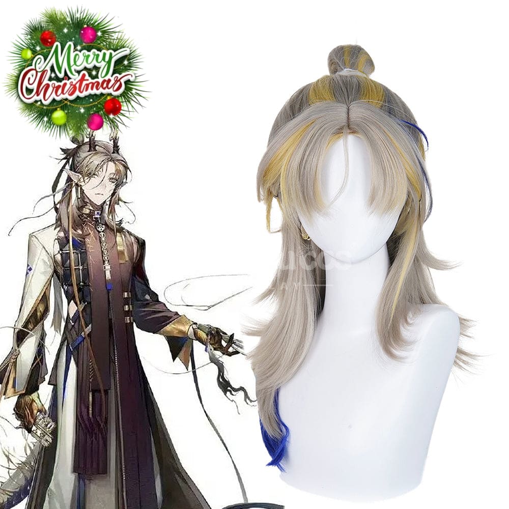 【In Stock】Game Arknights Cosplay Ji Cosplay Wig Cosplay Wigs