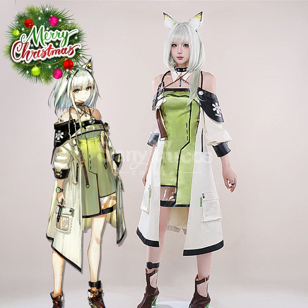 【In Stock】Game Arknights Cosplay Kal’tsit Cosplay Costume Plus Size Cosplay Costumes