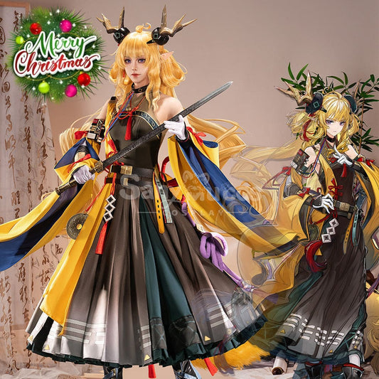 【Pre Sale】Game Arknights Cosplay Leizi Cosplay Costume Premium Edition Cosplay Costumes 1000