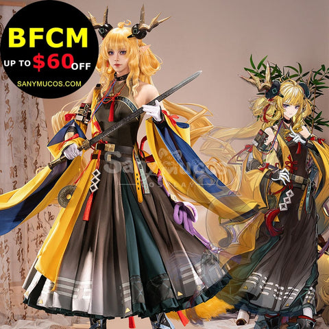 【Pre Sale】Game Arknights Cosplay Leizi Cosplay Costume Premium Edition Cosplay Costumes
