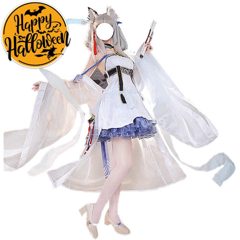 【In Stock】Game Arknights Cosplay Ptilopsis Cosplay Costume Cosplay Costumes