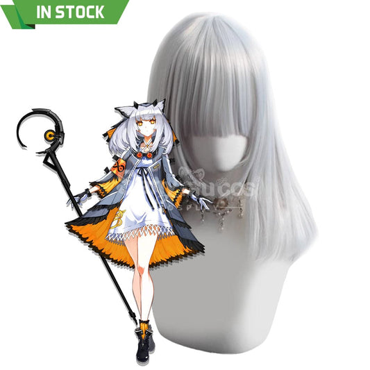 【In Stock】Game Arknights Cosplay Ptilopsis Cosplay Wig Cosplay Wigs 1000