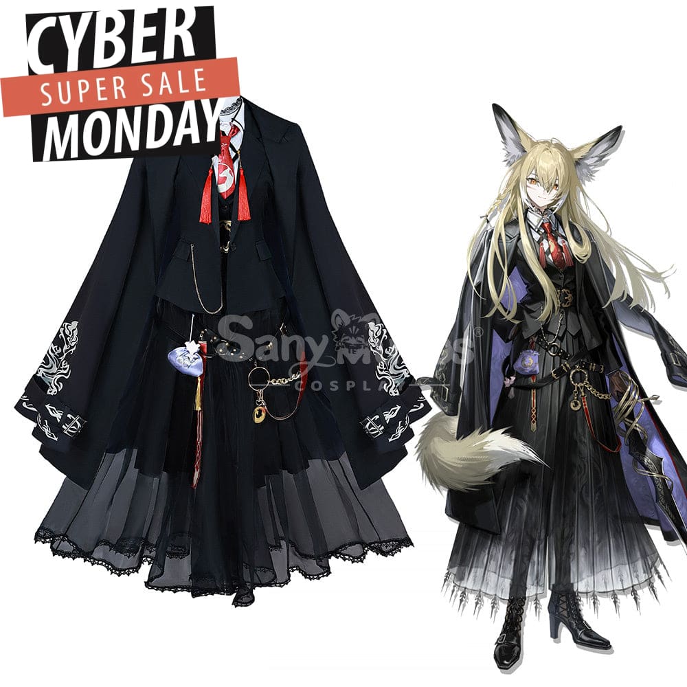 【In Stock】Game Arknights Cosplay Vulpisfoglia Costume Costumes