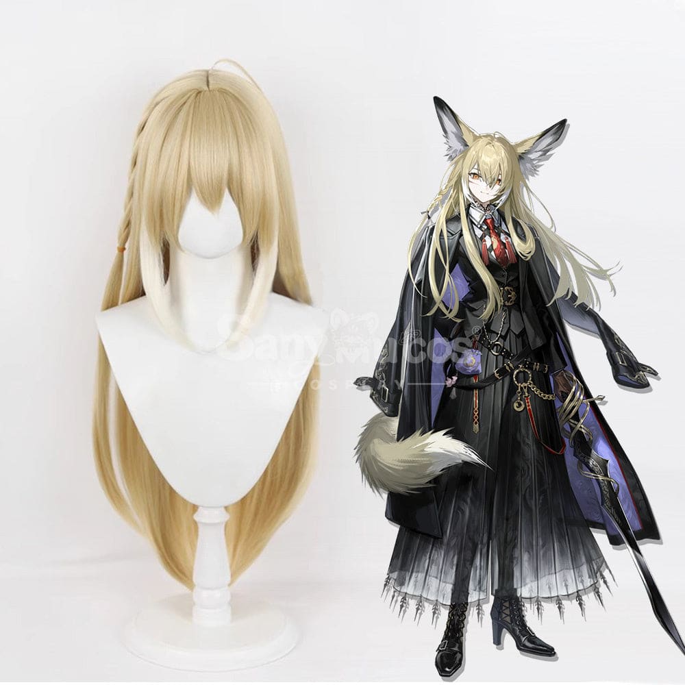 【In Stock】Game Arknights Cosplay Vulpisfoglia Wig Wigs