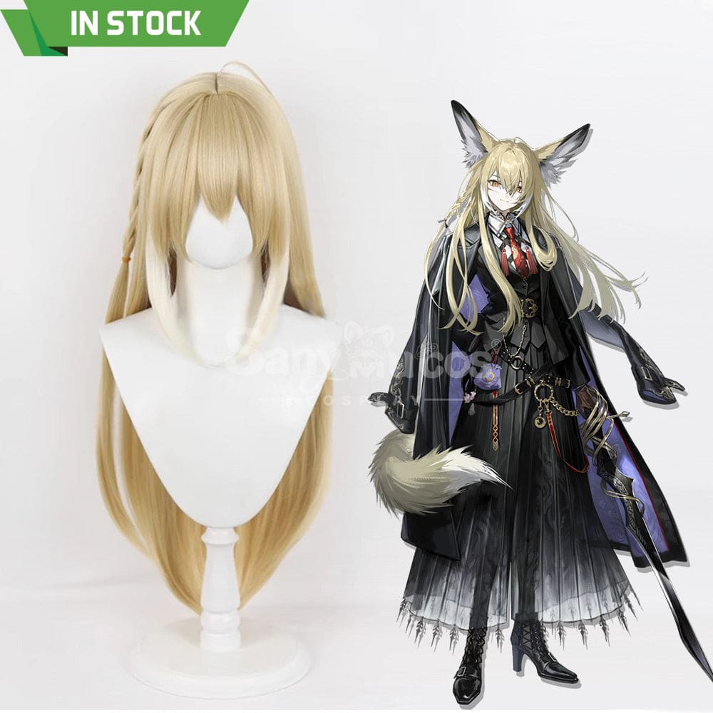 【In Stock】Game Arknights Cosplay Vulpisfoglia Wig Wigs