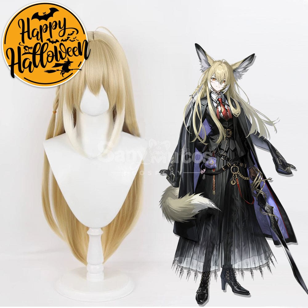 【In Stock】Game Arknights Cosplay Vulpisfoglia Wig Wigs