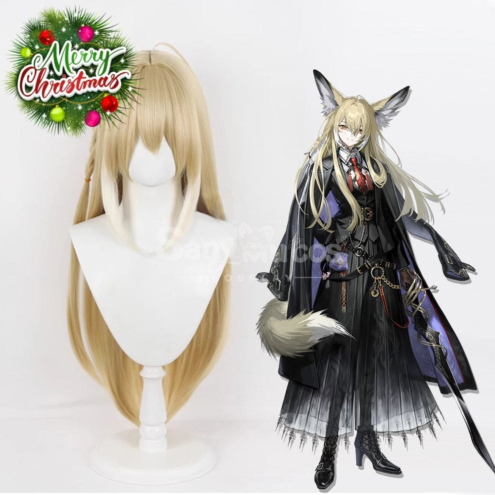 【In Stock】Game Arknights Cosplay Vulpisfoglia Wig Wigs