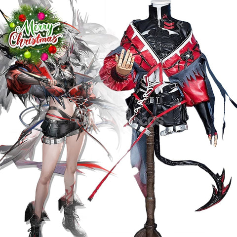 【In Stock】Game Arknights Cosplay Wiš’adel Cosplay Costume Cosplay Costumes