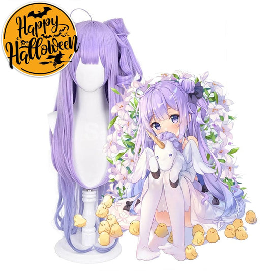 【In Stock】Game Azur Lane Cosplay Unicorn Cosplay Wig Cosplay Wigs 1000