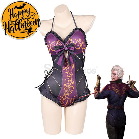 【In Stock】Game Baldur’s Gate 3 Cosplay Astarion Ancunín Swimsuit Costume Costumes