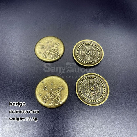 【In Stock】Game Black Myth Wukong Cosplay Props Badge *1 Prop