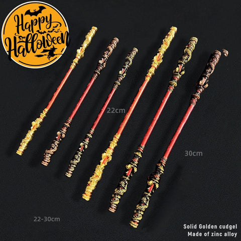 【In Stock】Game Black Myth Wukong Cosplay Ruyi Golden Hoop Props 22Cm And 30Cm Prop