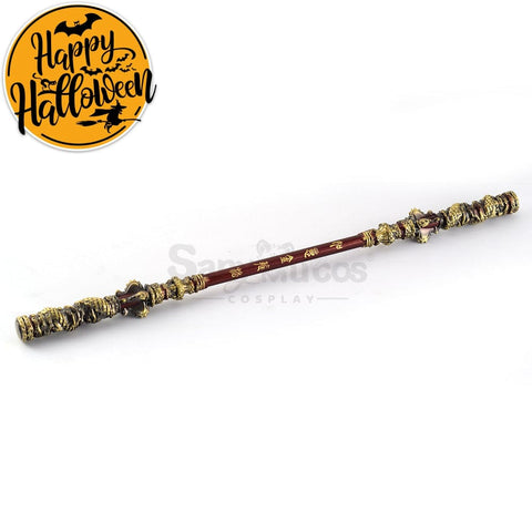 【In Stock】Game Black Myth Wukong Cosplay Ruyi Golden Hoop Props 35Cm Prop