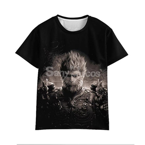 【In Stock】Game Black Myth Wukong Cosplay T-Shirt Costume Costumes