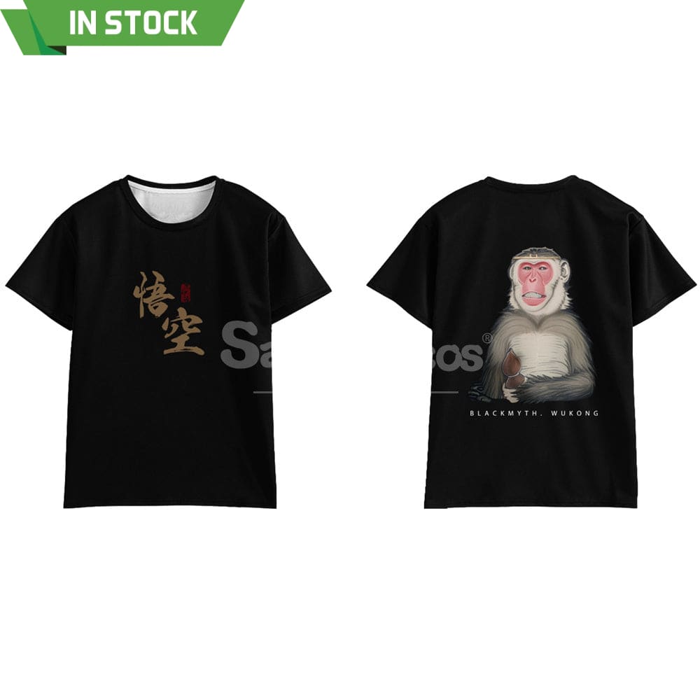 【In Stock】Game Black Myth Wukong Cosplay T-Shirt Costume Costumes