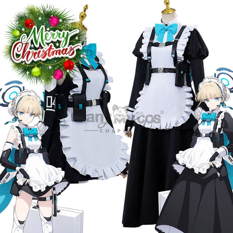 【In Stock】Game Blue Archive Cosplay Asuma Toki Maid Suit Costume Costumes