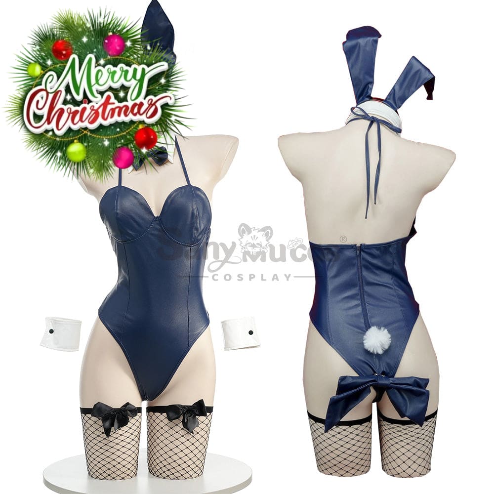 【In Stock】Game Blue Archive Cosplay Toki Black Bunny Girl Costume Costumes