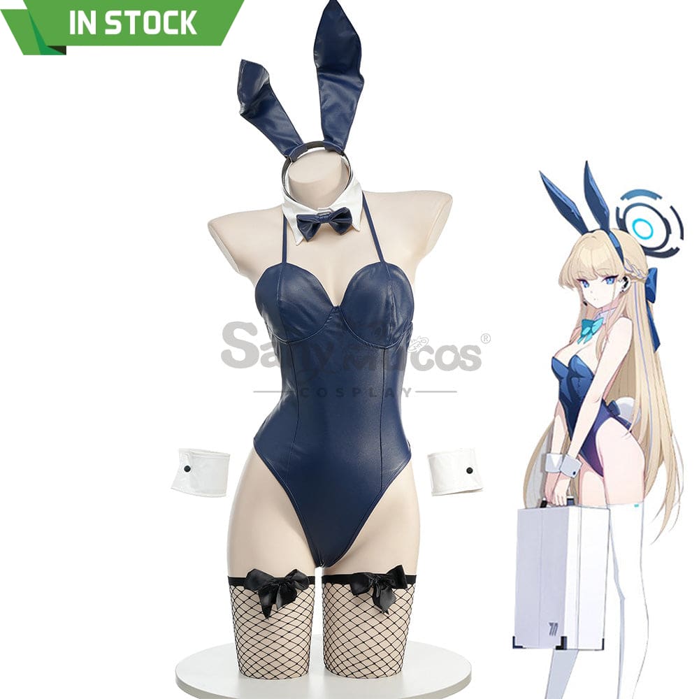 【In Stock】Game Blue Archive Cosplay Toki Black Bunny Girl Costume Costumes