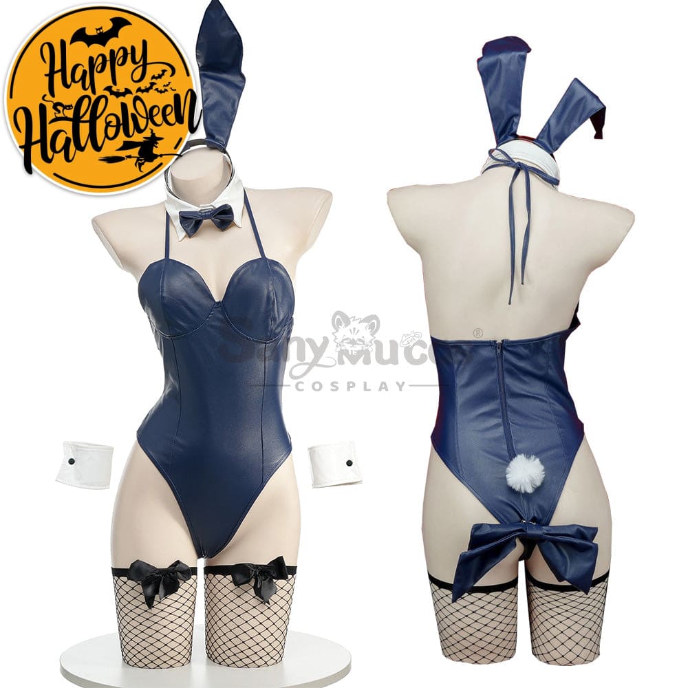 【In Stock】Game Blue Archive Cosplay Toki Black Bunny Girl Costume Costumes
