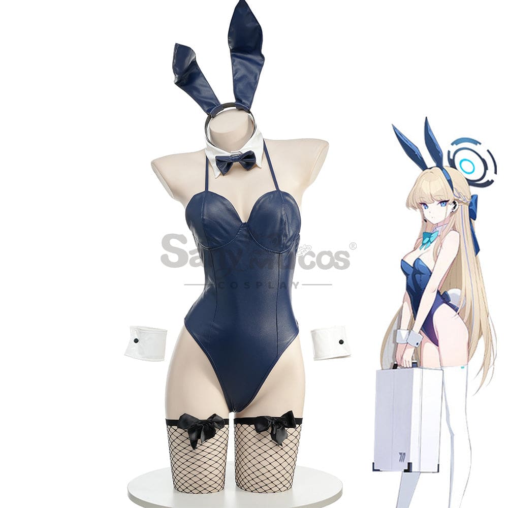 【In Stock】Game Blue Archive Cosplay Toki Black Bunny Girl Costume Costumes