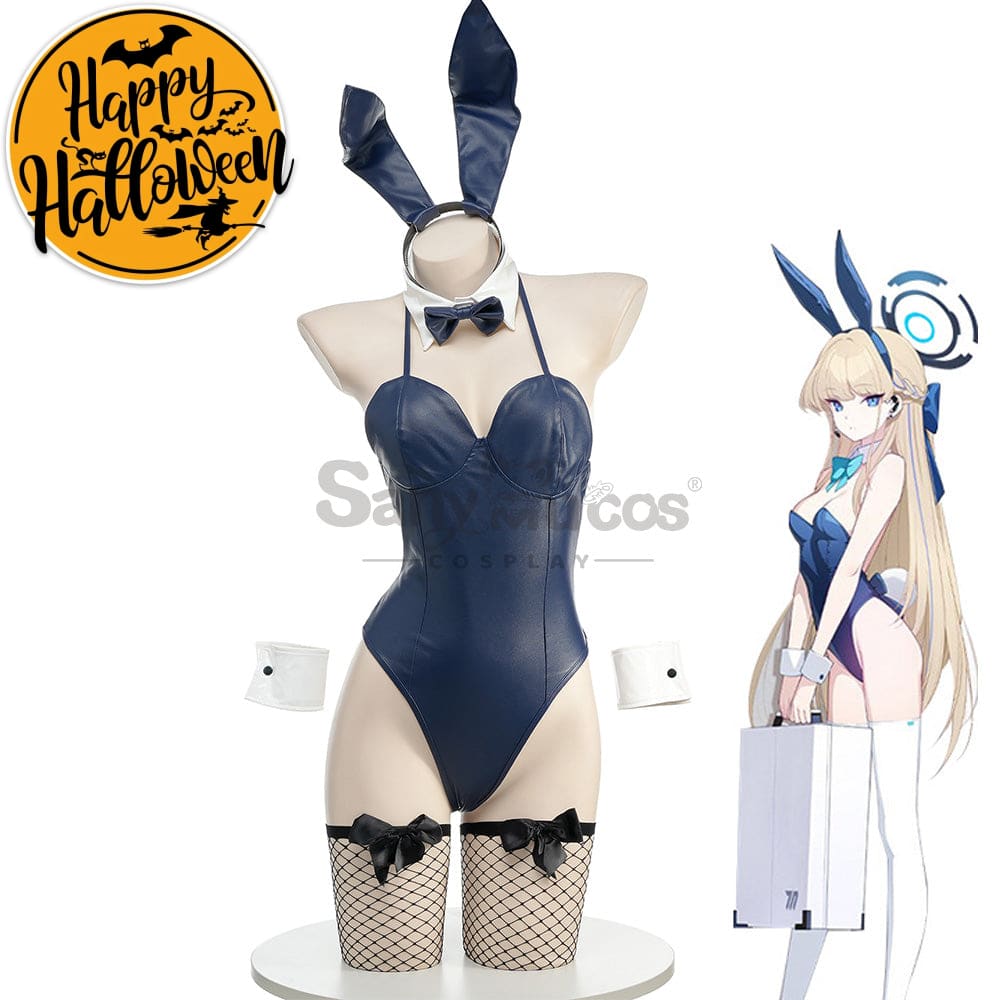 【In Stock】Game Blue Archive Cosplay Toki Black Bunny Girl Costume Costumes