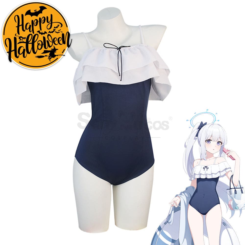 【In Stock】Game Blue Archive Cosplay Tsukiyuki Miyako (Swimsuit Ver.) Costume Plus Size Costumes