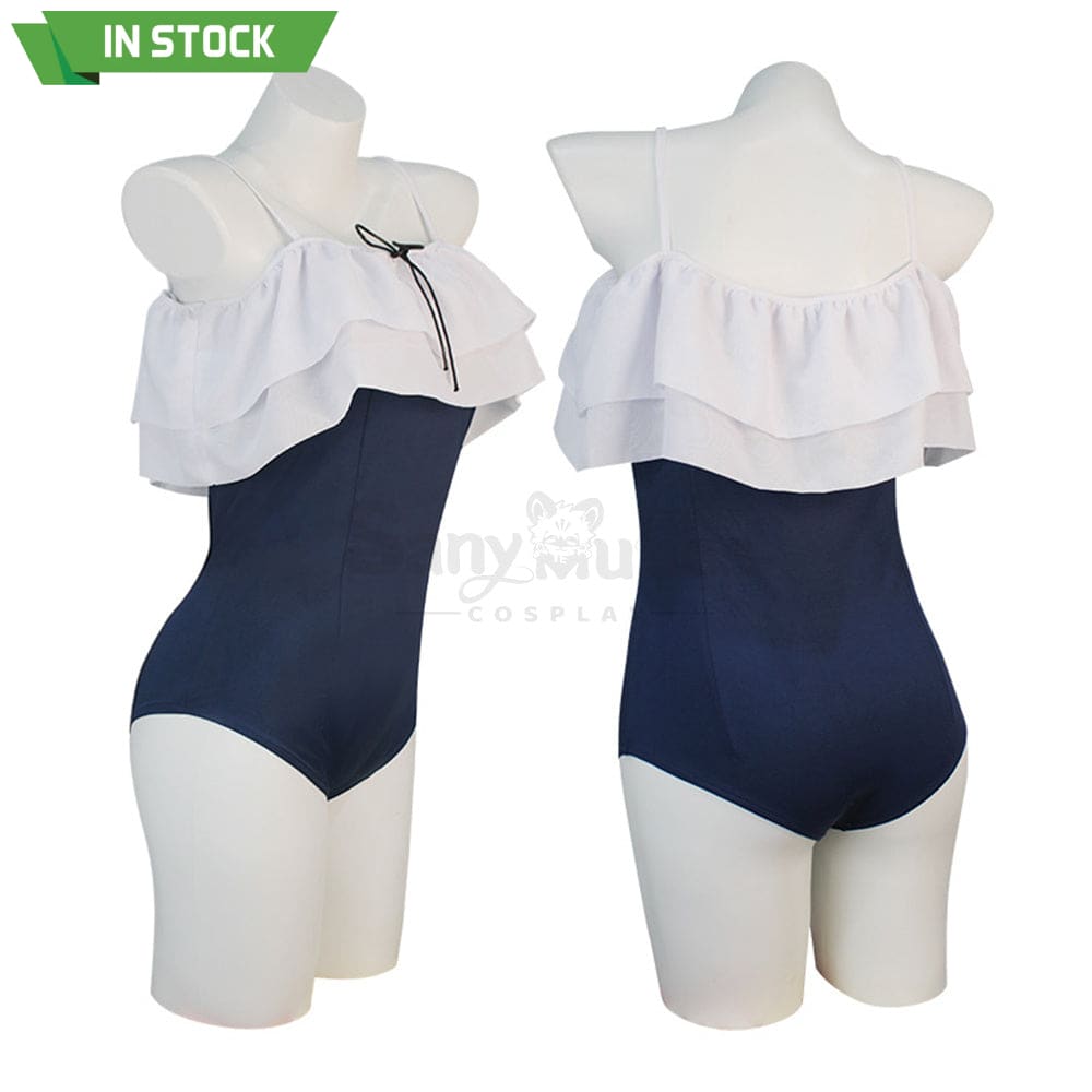 【In Stock】Game Blue Archive Cosplay Tsukiyuki Miyako (Swimsuit Ver.) Costume Plus Size Costumes