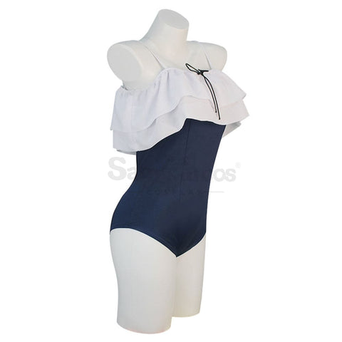 【In Stock】Game Blue Archive Cosplay Tsukiyuki Miyako (Swimsuit Ver.) Costume Plus Size Costumes