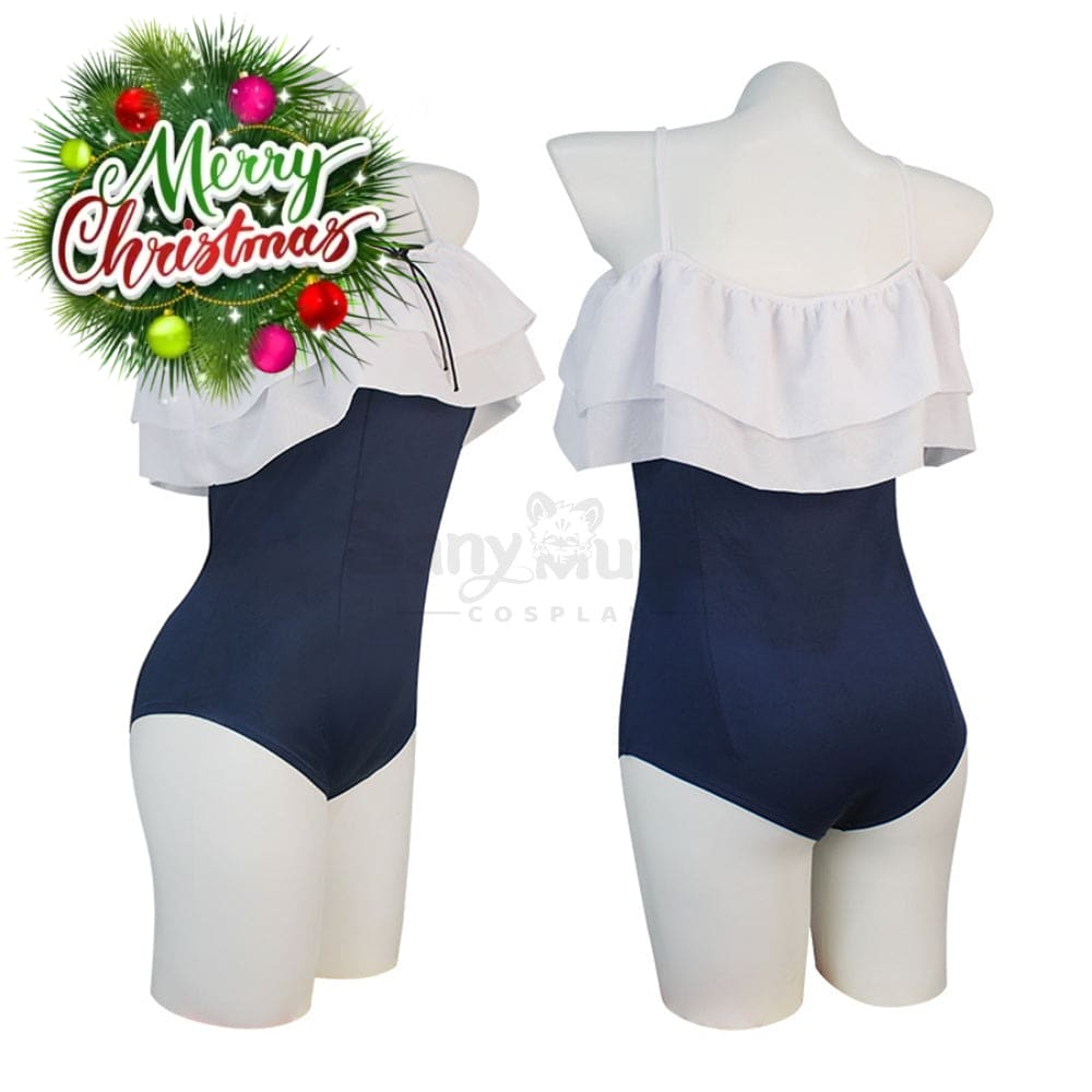 【In Stock】Game Blue Archive Cosplay Tsukiyuki Miyako (Swimsuit Ver.) Costume Plus Size Costumes