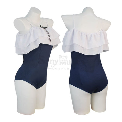 【In Stock】Game Blue Archive Cosplay Tsukiyuki Miyako (Swimsuit Ver.) Costume Plus Size Costumes