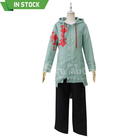 【In Stock】Game Danganronpa 2 Cosplay Nagito Komaeda Costume Costumes