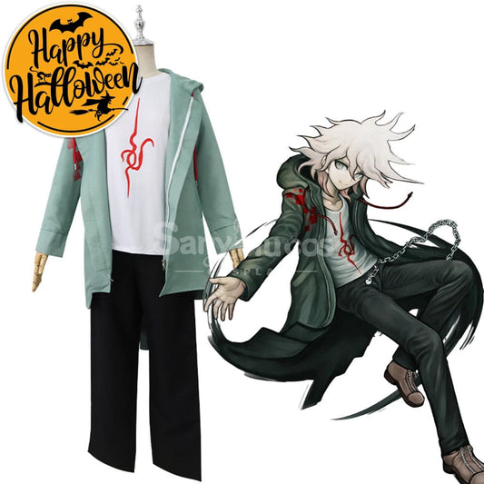 【In Stock】Game Danganronpa 2 Cosplay Nagito Komaeda Costume Costumes 1000