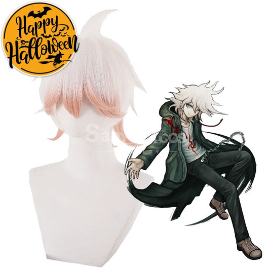 【In Stock】Game Danganronpa 2 Cosplay Nagito Komaeda Wig Wigs 1000