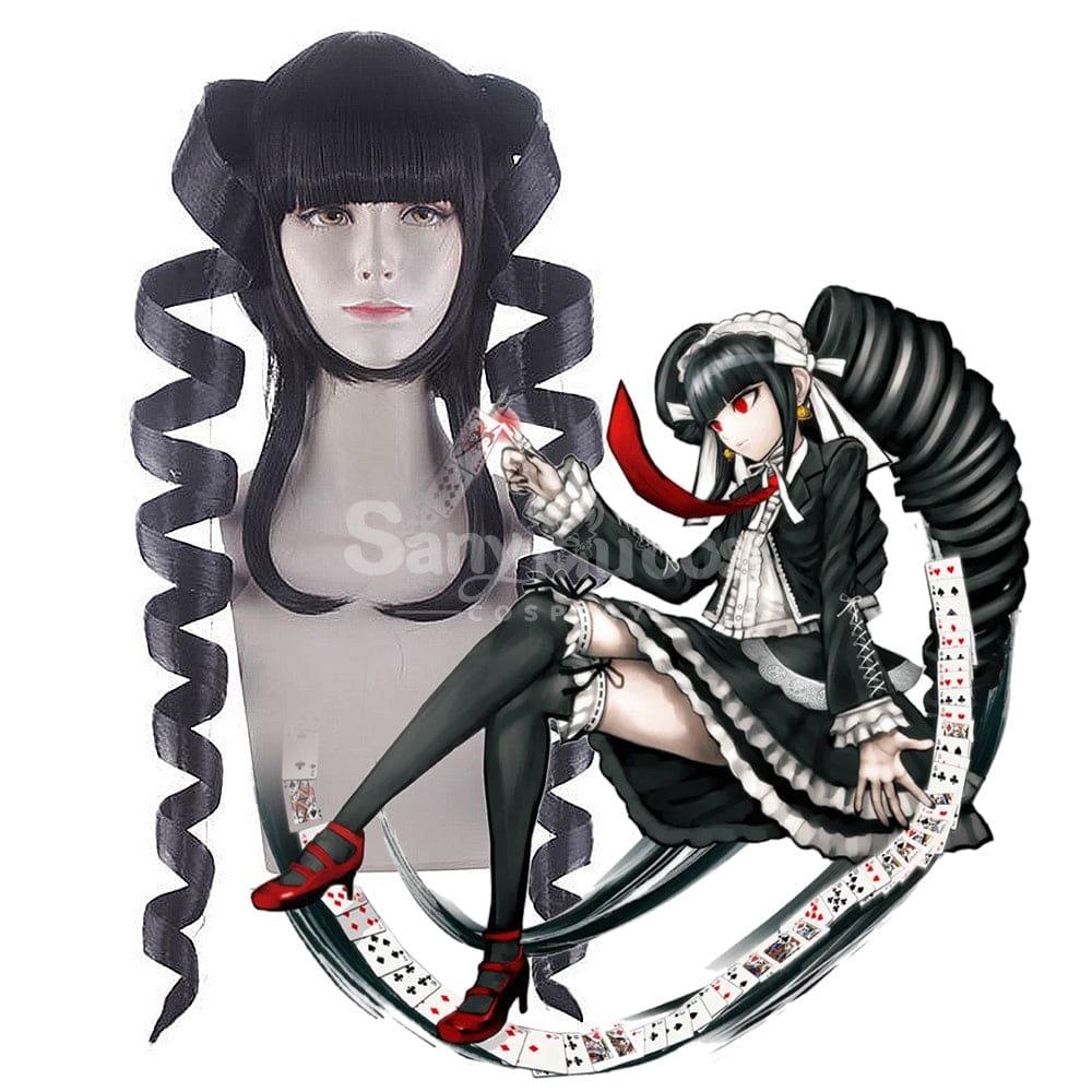 【In Stock】Game Danganronpa Cosplay Yasuhiro Taeko Cosplay Wig Cosplay Wigs