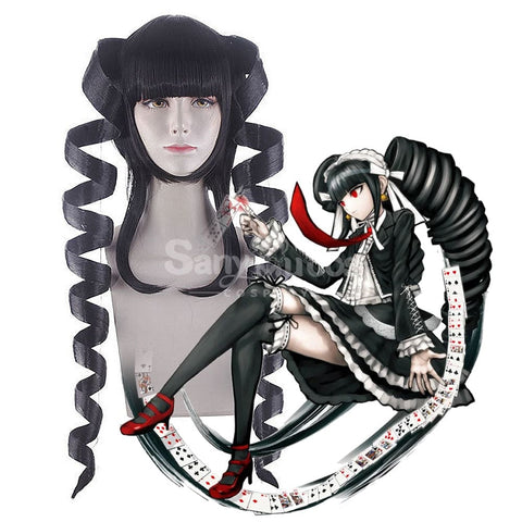 【In Stock】Game Danganronpa Cosplay Yasuhiro Taeko Cosplay Wig Cosplay Wigs