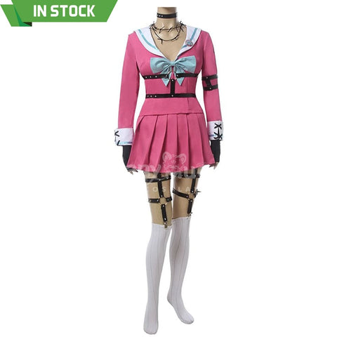 【In Stock】Game Danganronpa V3: Killing Harmony Cosplay Miu Iruma Cosplay Costume Cosplay Costumes