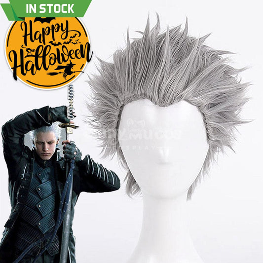 【In Stock】Game Devil May Cry 5 Cosplay Vergil Cosplay Wig Cosplay Wigs 1000