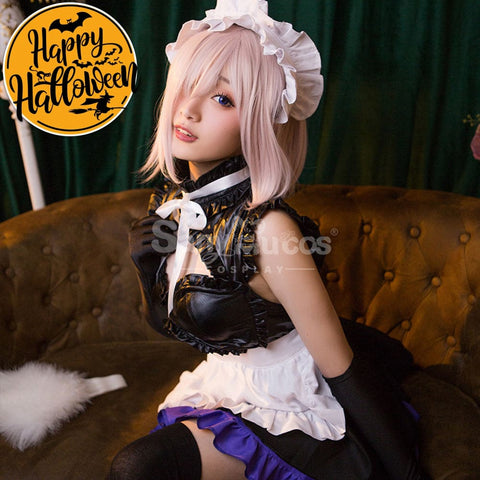 【In Stock】Game Fate Grand Order Cosplay Maid Mash Kyrielight Costume Costumes