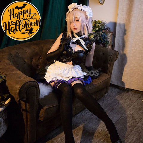 【In Stock】Game Fate Grand Order Cosplay Maid Mash Kyrielight Costume Costumes