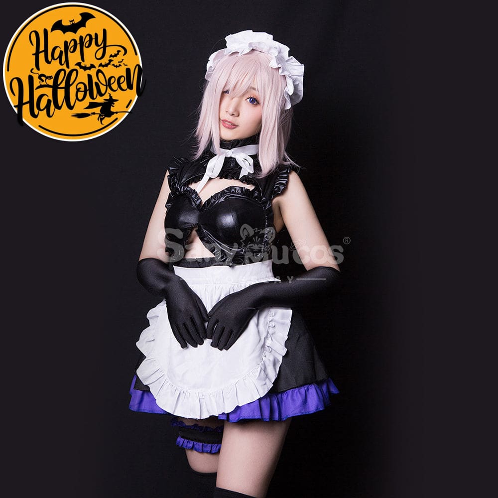 【In Stock】Game Fate Grand Order Cosplay Maid Mash Kyrielight Costume Costumes
