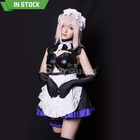 【In Stock】Game Fate Grand Order Cosplay Maid Mash Kyrielight Costume Costumes